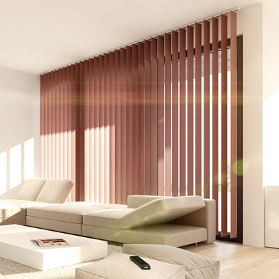 Vertikaljalousien - Sonnenschutz für die Fenster